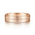 14K Rose Gold 6mm - Men's Wedding Band in Satin Finish