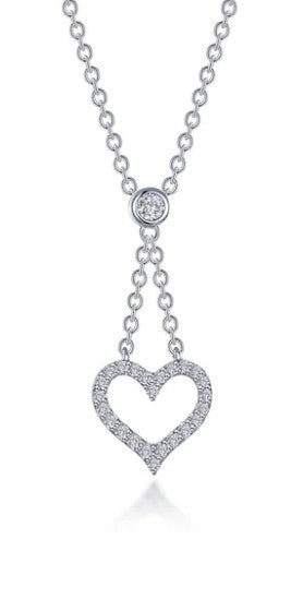 Reversible Cut-out Heart Necklace