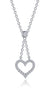 Reversible Cut-out Heart Necklace