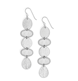 Palm Canyon Long French Wire Earrings