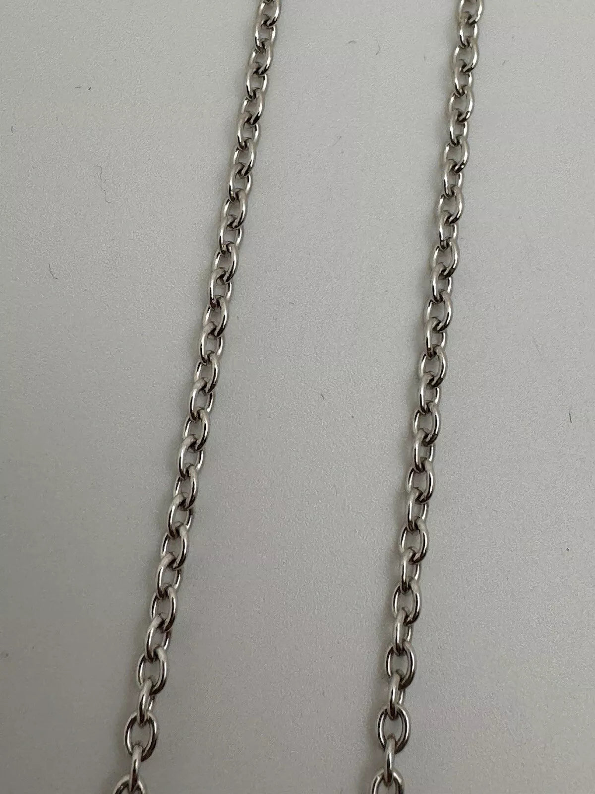 14k White Gold Diamond Heart Pendant With Rubies