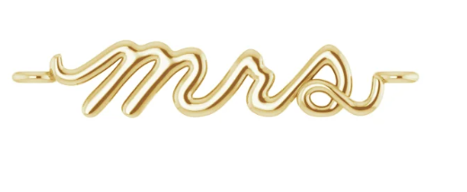 Pemanent Jewelry 14K Charm