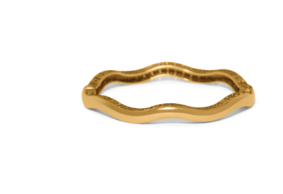 Inner Circle Slim Hinged Bangle- Brighton
