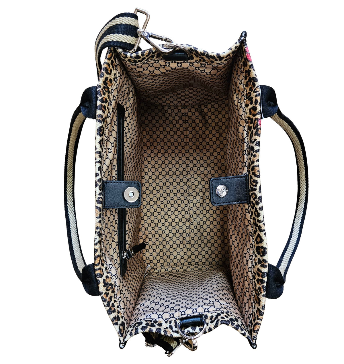 Leopard Dynasty Canvas Carryall