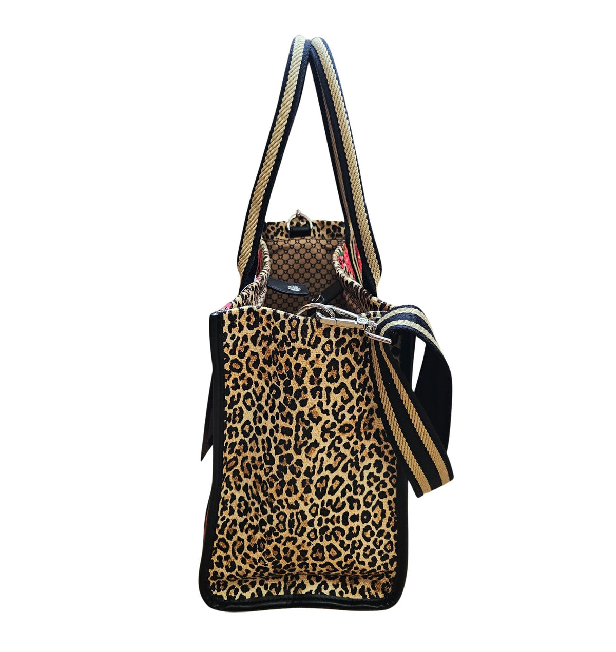 Leopard Dynasty Canvas Carryall