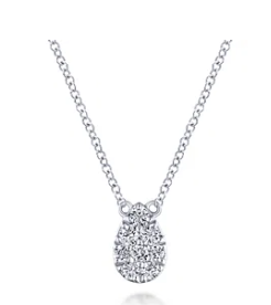 14k necklace &amp; diamond