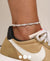The Dynasty Teardrop Anklet by Melinda Maria.