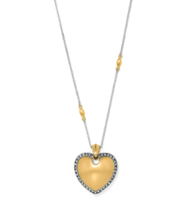 Garden Of Love Heart Convertible Reversible Necklace