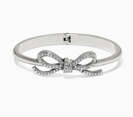 Illumina Bow Hinged Bangle