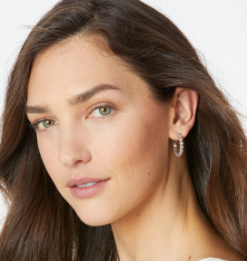 Twinkle Splendor Small Hoop Earrings