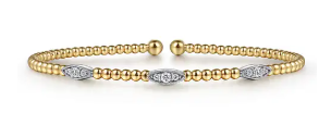 14K Diamond Bujukkan Bracelet by Gabriel & Co.