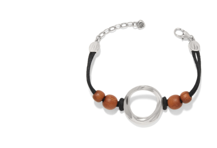 Cascade Rio Wood Ring Bracelet by Brighton