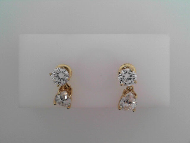 18k Gold & Diamond Earring