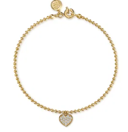 14k necklace &amp; diamond