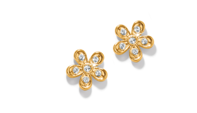 Enchanting Flower Post Earrings