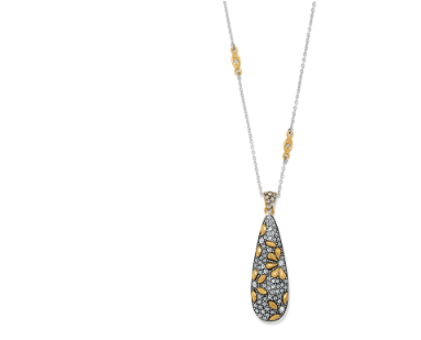 Garden Of Love Teardrop Necklace