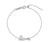 Love's Keepsake Charm Bracelet- WHITE