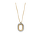 Medici Two Tone Convertible Necklace