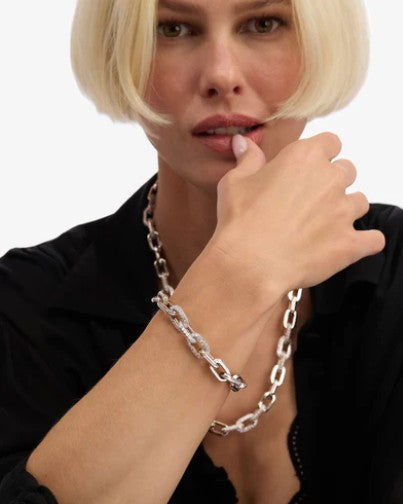 Frankie Pavé Chain Bracelet