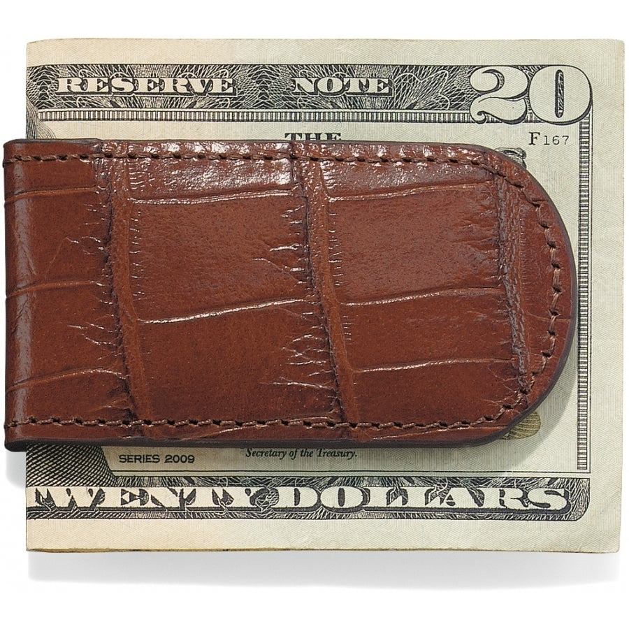 Croco Money Clip-