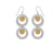 Palm Canyon Two Tone French Wire Earrings
