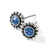 Sapphire Twinkle Mini Post Earrings-September