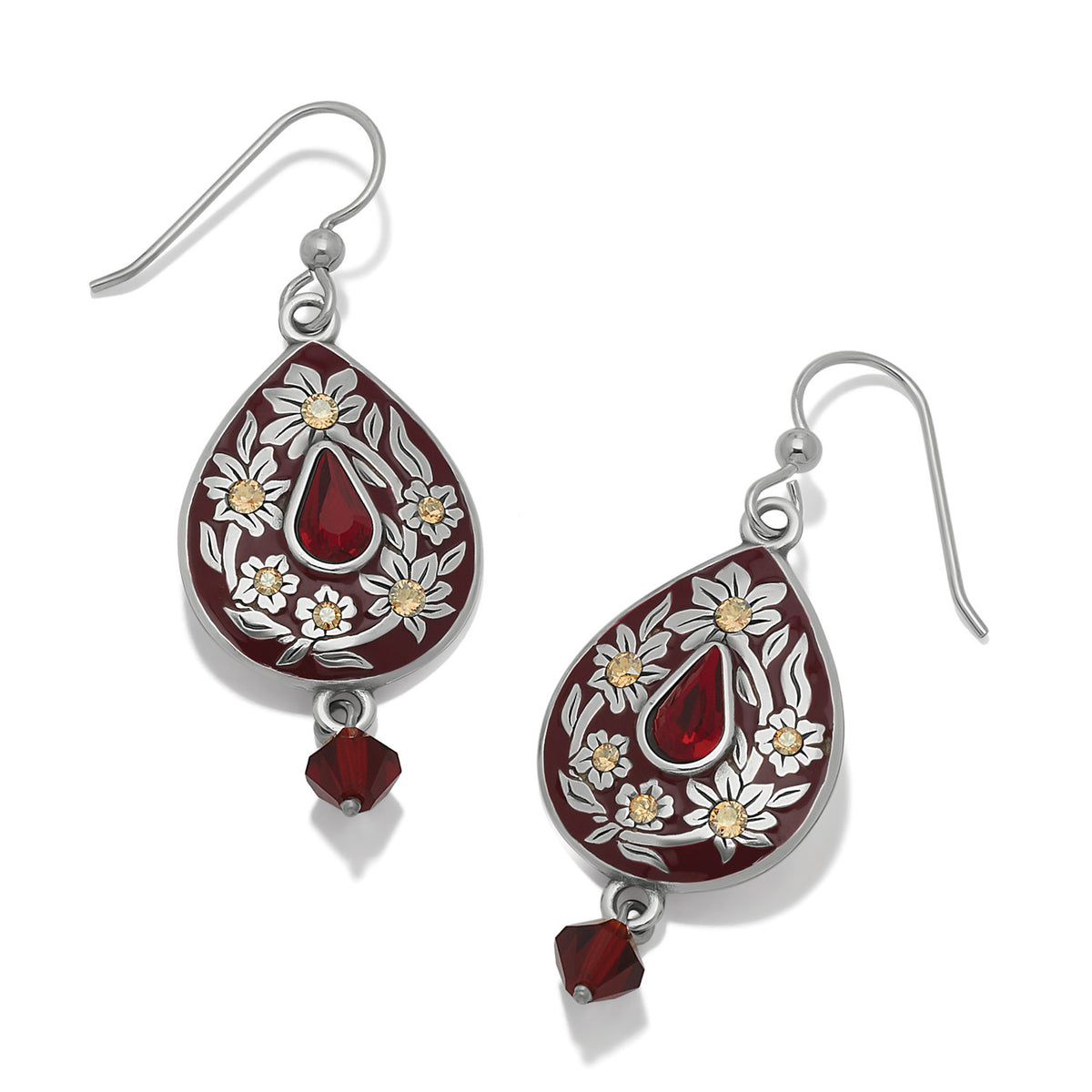Everbloom Flora Drop French Wire Earrings by Brighton