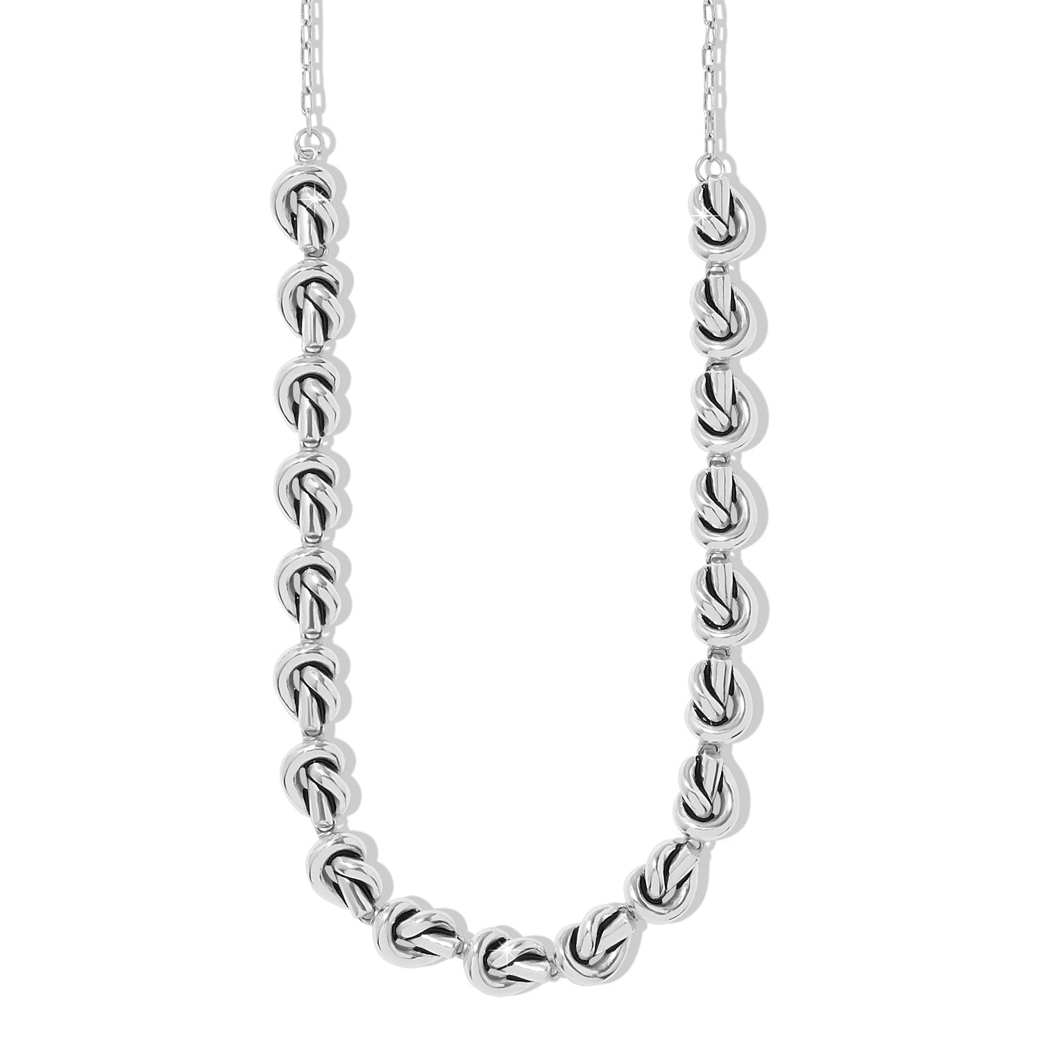 Interlok Single Knot Collar Necklace