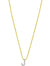 14K Mini Diamond J Initial