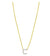 14K Mini Diamond C Initial