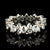 14k White Gold Diamond Eternity Band Mined 2.20ct Diamonds Size 5