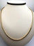 14K Solid Yellow Gold 24" Franco Chain Necklace 3mm 32.65 grams