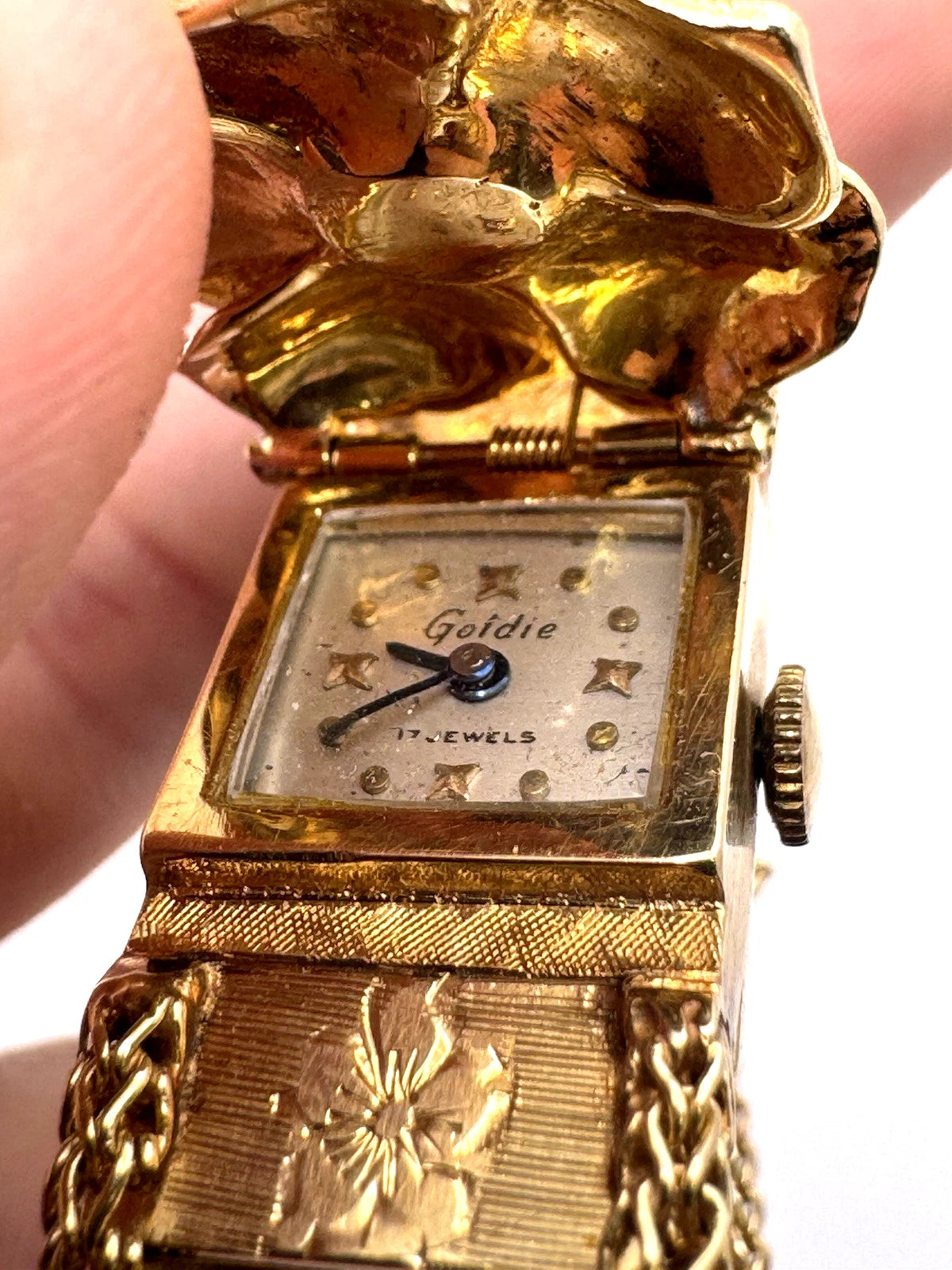 Goldie 14kt Yellow Gold Diamond Wristwatch