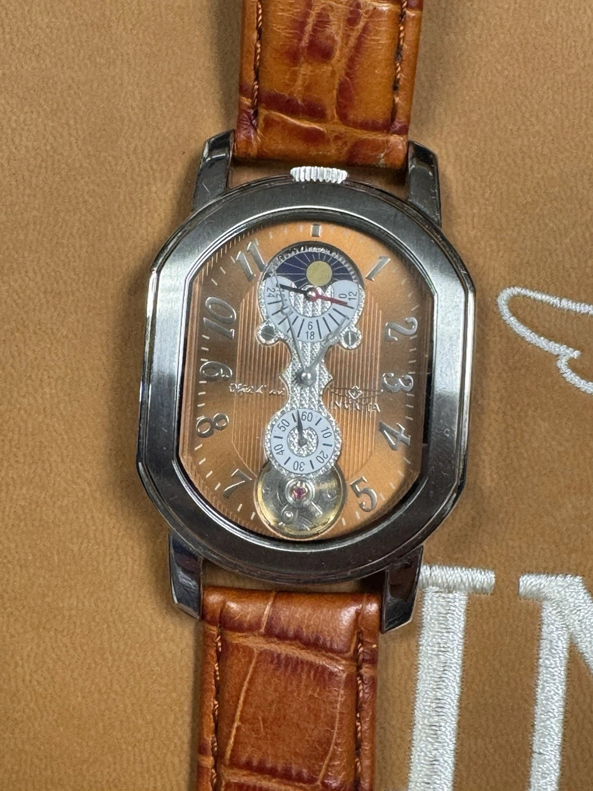 Mint Rare Vintage INVICTA 2037 Objet Automatic Watch