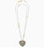 Garden Of Love Heart Convertible Necklace