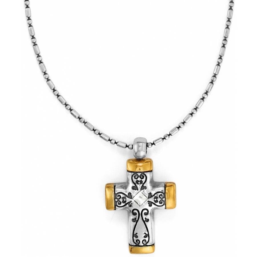 Venezia Cross Reversible Necklace