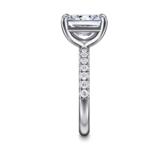 The Windslow 14kt white gold, 5.42 CTW by Gabriel &amp; Co.