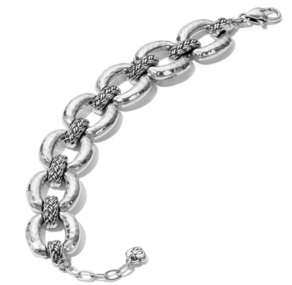 Interlok Woven Link Bracelet From the Interlok Collection By Brighton