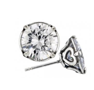 Brilliance 9MM Post Earrings