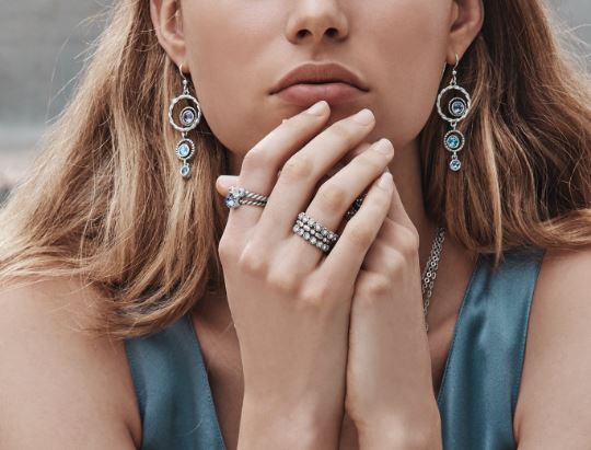 Halo Radiance French Wire Earrings By Brighton