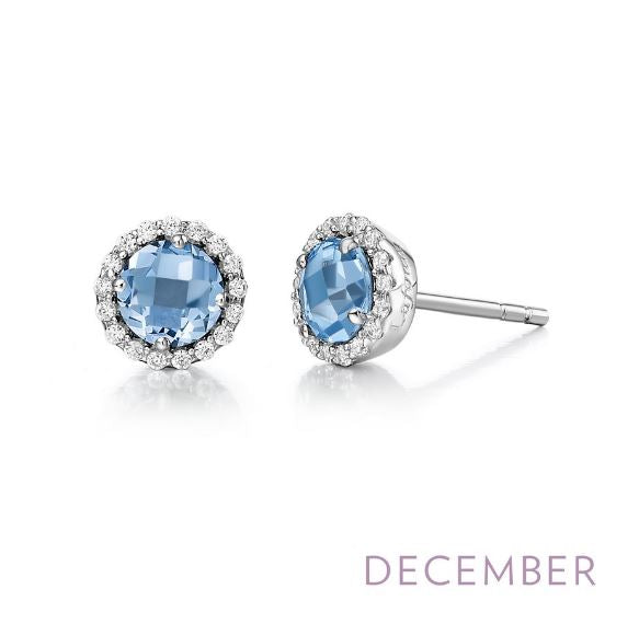 December Birthstone Earrings