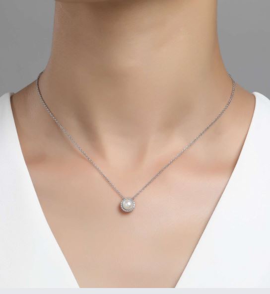 June Birthstone Necklace