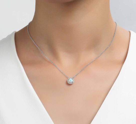 October Birthstone Necklace