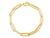 Copy of 14K Gold 6.1mm Paperclip Chain Bracelet