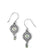 Pebble Dot Medali Reversible French Wire Earrings