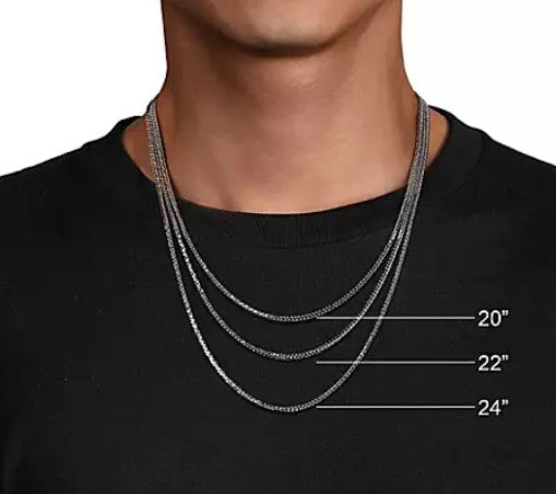 Sterling Silver Anchor Pendant with Diamonds