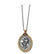 Guardian Angel Two-Tone Pendant Necklace