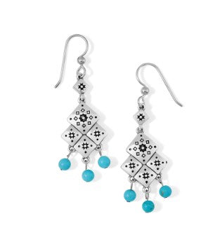 Mosaic Tile French Wire Earrings