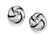 Love Me Knot Mini Post Earrings