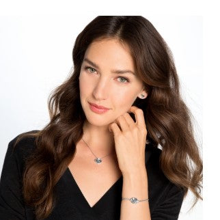 Alcazar Heart Mini Post Earrings